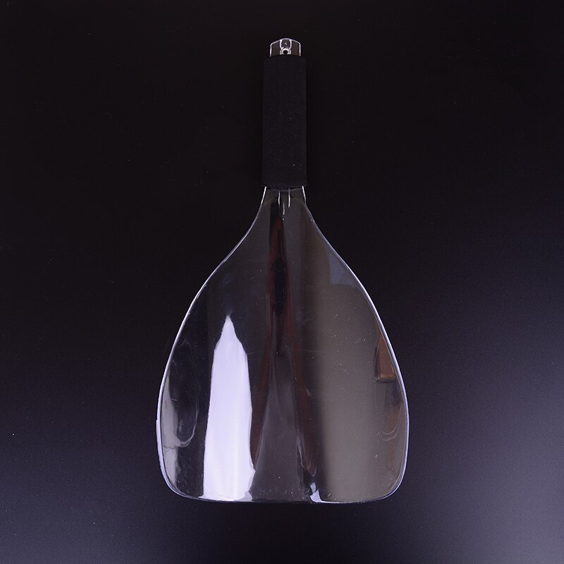 1PCS Haircut Face Shield Sponge Handle Face Protector Hairspray Shield Transparent Hair Styling Tools