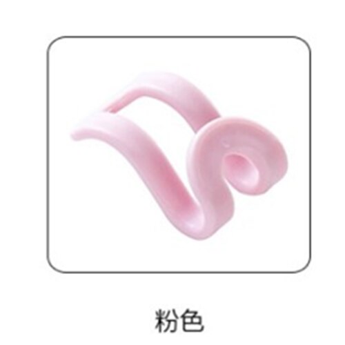 5 Stuks Verbinden Haken Voor Hanger Garderobe Kast Sluit Haken Rails Storage Organzier Haak Kleding Opslag Hanger Koppelen Haken: pink