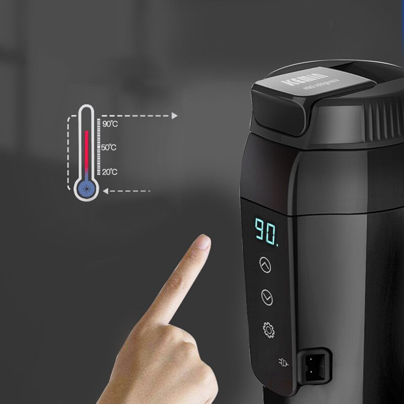 12V portátil coche café té Noodles taza de calefacción de agua hirviendo 350M taza Hervidor eléctrico