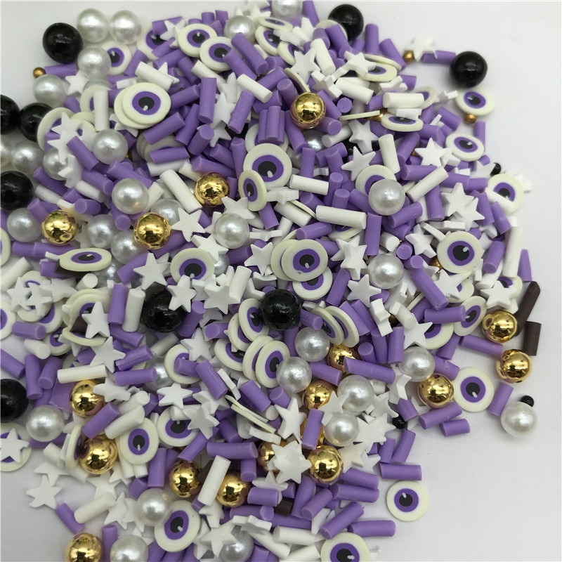 20g ogen ster gemengde outfit kerst hars diy benodigdheden nagels kunst polymeer zachte klei accessoires diy pailletten plakboek shakes