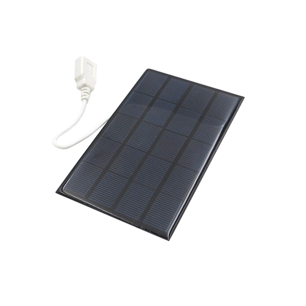 Fast Solar panel USB Charger 2W 5V Portable Solar cell Climbing Fast Charge PolysiliconTablet GeneratorTravel