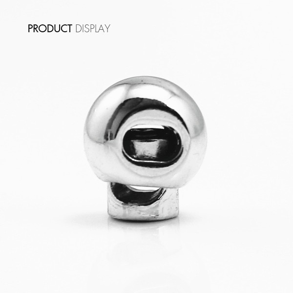 10 stks Pack Cord Lock Toggle Stopper Bean Gold Tone, Silver Tone Size: 17mm * 5mm Toggle Clip NK144-1