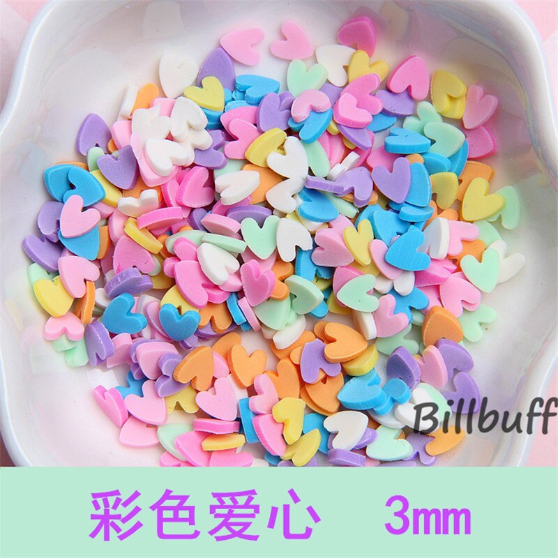 100G Diy Fruit Plakjes Slimes Additieven Soft Slice Voor Nail Art Beauty Decor Slimes Filler Leveranties Charms Accessorie speelgoed: 100g toy gift 17