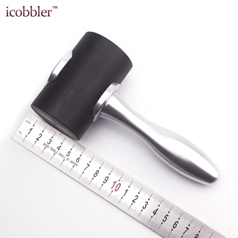 Leather Craft Carving Hammer,Heavy Handle Hammer Small Noise,Convenient Leather Making Tool Hammers for Leather Craft Nylon Beat