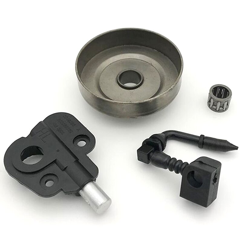 3/8 pouces tambour d'embrayage pignon Kit pompe à huile pour partenaire 350 351 352 370 371 390 420 tronçonneuse pièces de rechange 530047061