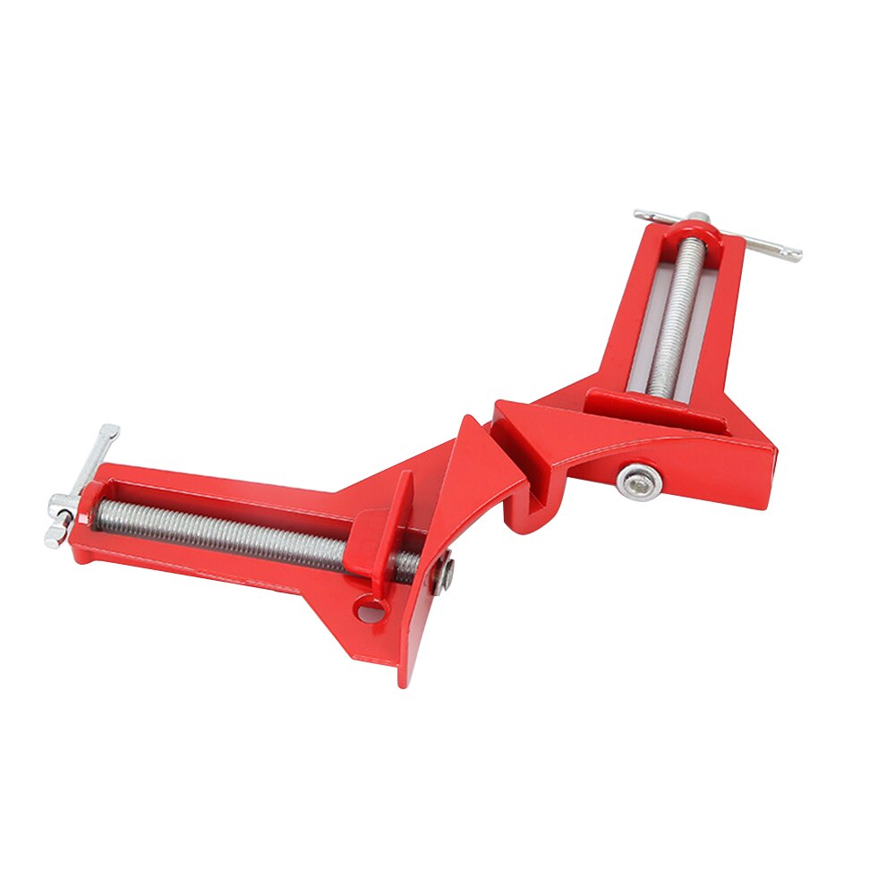 90 ° Hoek Klem Aluminium Houder Stevige Graden Hoek Klem Haakse Klem Rood Houtbewerking Gereedschap 90 Graden Hand tool