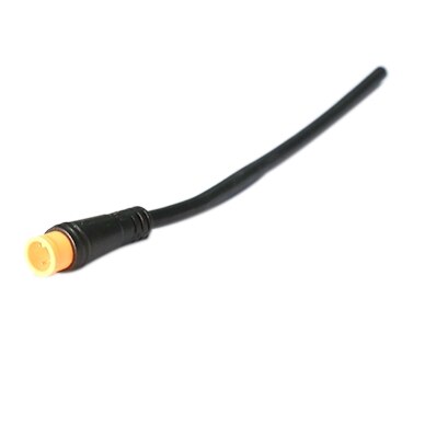 Vandtæt kabelforbindelse til ebike lys gasspjæld ebrake display ebike dele udvide kabel: 3 han