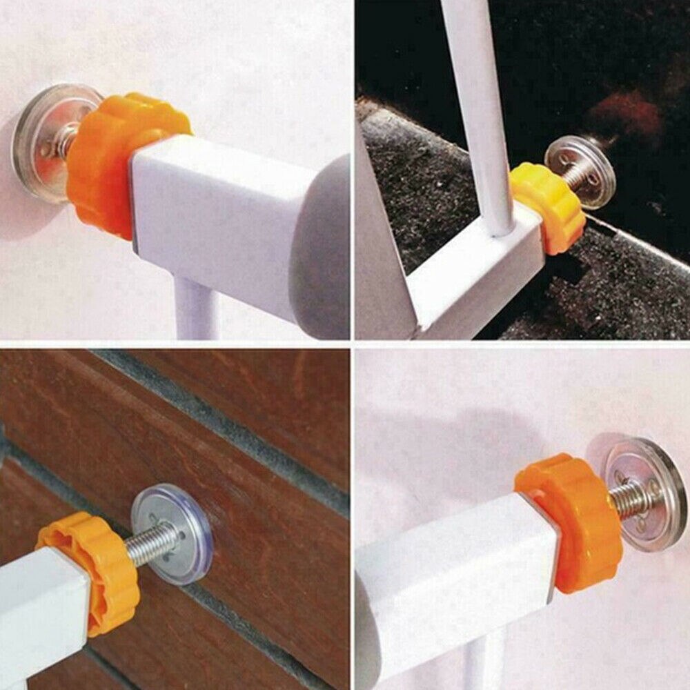 Neue Baby Sicherheit Treppen Tor Schrauben/Schrauben Mit Locking Mutter Ersatzteil Zubehör Kit