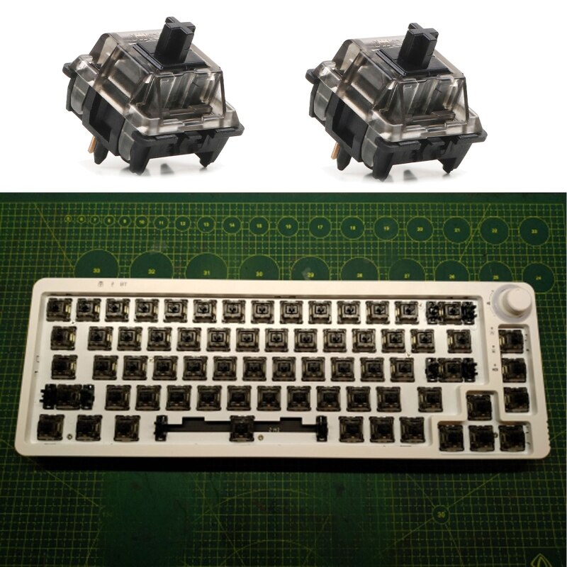 JWK Ultimate Switches SMD Keyswitch for Mechanical Keyboard 5pin 58.5g / 63.5g 101A