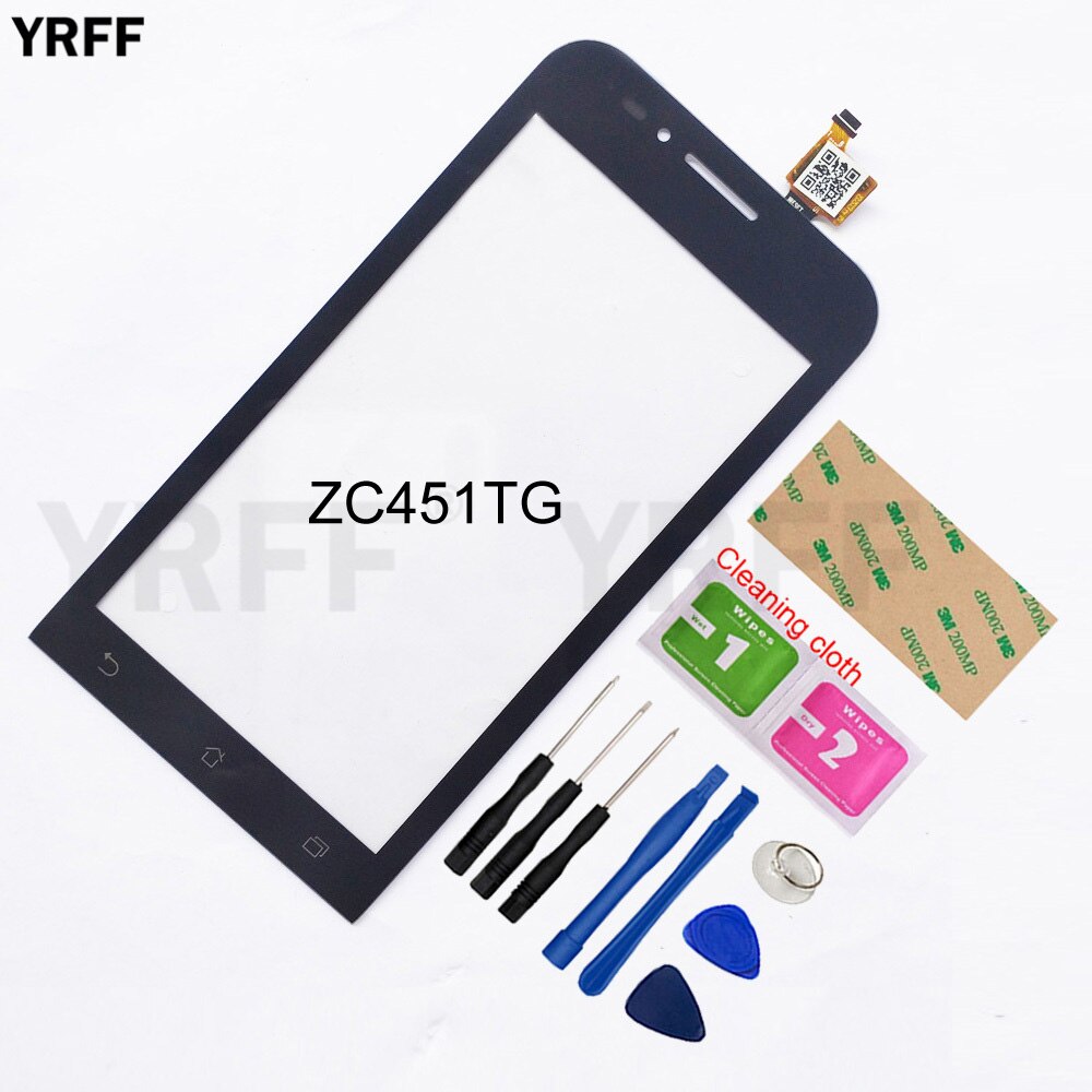 PANTALLA TÁCTIL PARA Asus ZenFone Go ZC500TG/ZC451TG pantalla táctil digitalizador Sensor vidrio Panel reemplazo