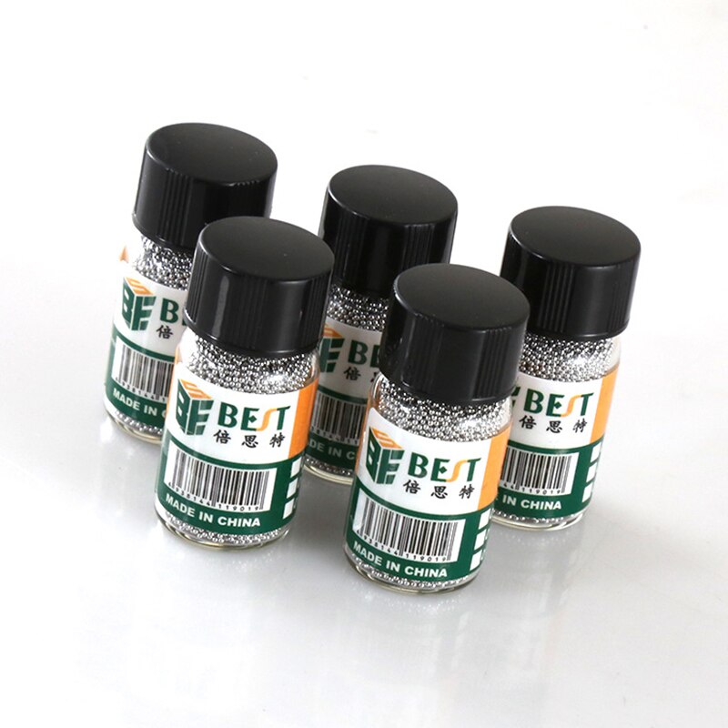 25K cyny ołowiowej BGA Reballing kulki 0.2 0.25 0.3 0.35 0.4 0.45 0.5 0.55 0.6 0.65 0.76mm dla BGA reballing szablony stacja lutownicza pracy