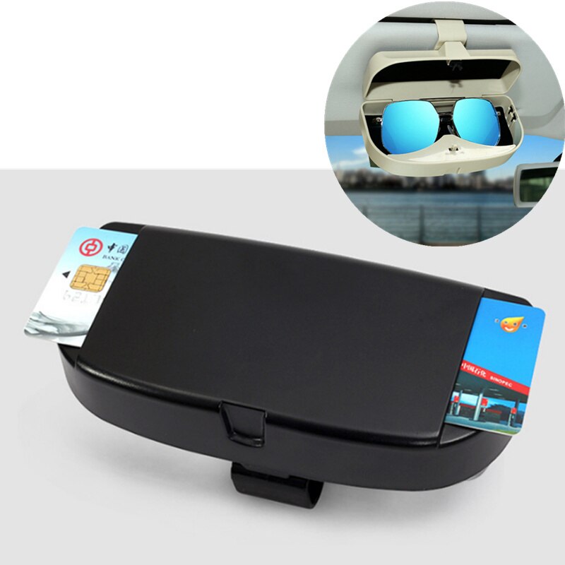 Estuche organizador para gafas de coche, estuche organizador para gafas de sol, bolsillos de almacenamiento para SsangYong Actyon Turismo Rodius Rexton Korando Kyron Musso Sports