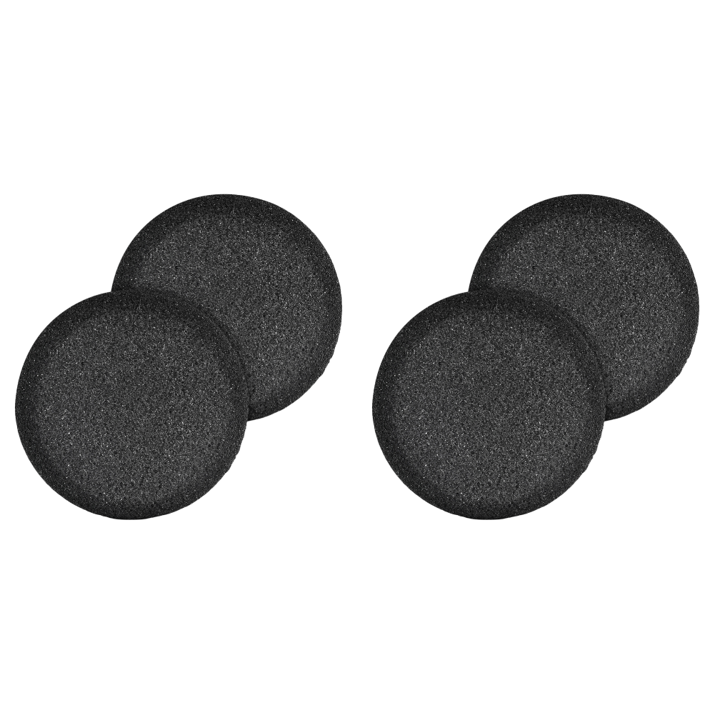 Coussinets de remplacement pour écouteurs Jabra Evolve 20, 20se, 30, 30II, 40, 65, 65, housse en mousse à mémoire de forme souple, éponge, manchon de casque: MARRON