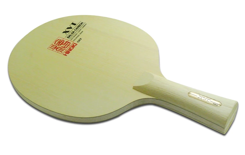 XVT HINOKI BALSA Carbon Tischtennis paddel/Tischtennis Klinge Hinoki Holz + Basla holz + Cabon faser Freies