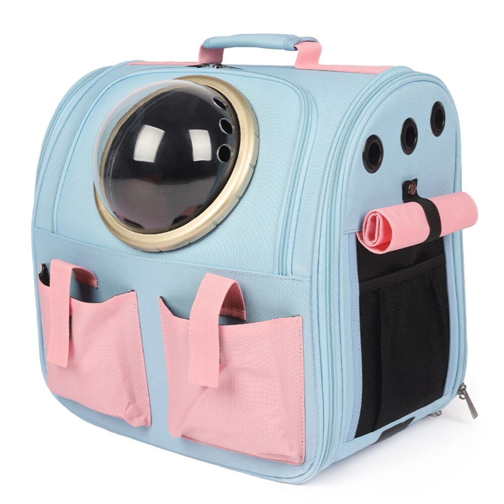 Astronauta okno nosidełko na zwierzaka designerski plecak oddychająca torba podróżna dla kota torba na ramię na zewnątrz dla małych psów koty niosące Supplie: C2