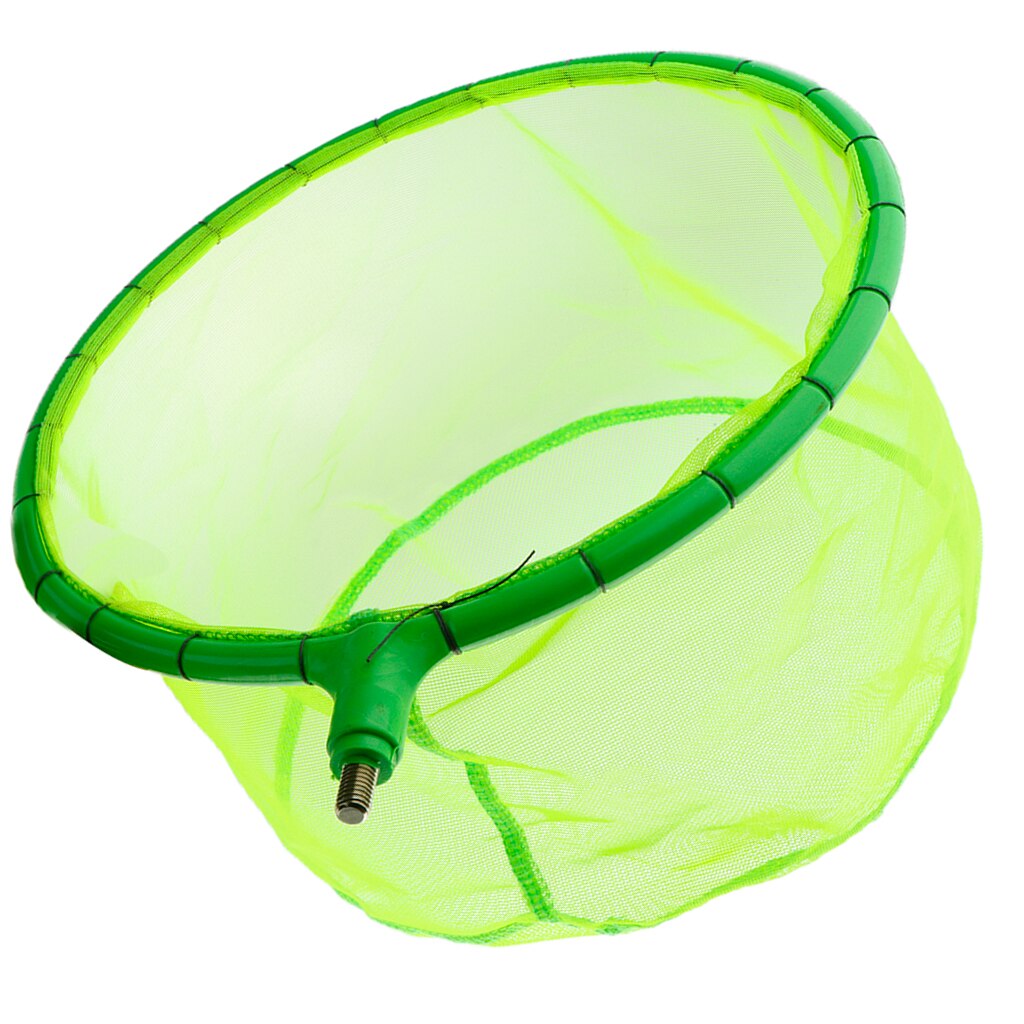 Fishing Landing Net Head Catch Release Tool Mesh Hole Folding Dip Net Fishing Equipment 4 Size Available