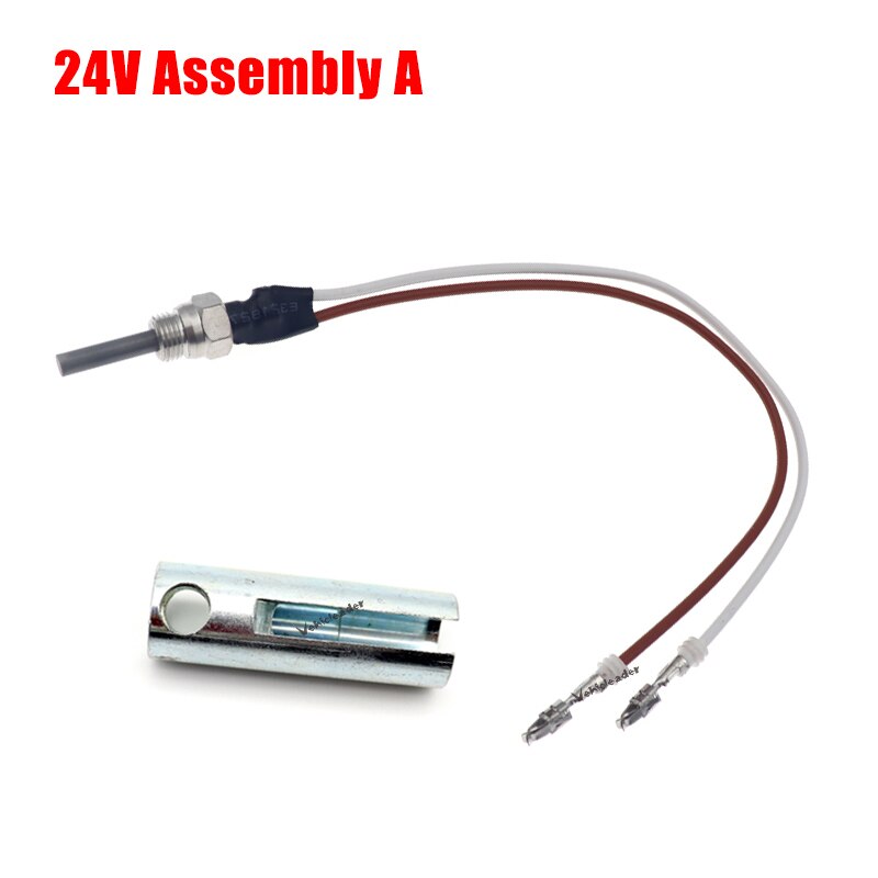12V Car Diesel Air Heater Glow Plug +Strainer+Wrench+Burner Motor Gaskets For Eberspacher Hydronic D4WSC D5WSC 252106011000: 24V Assembly A