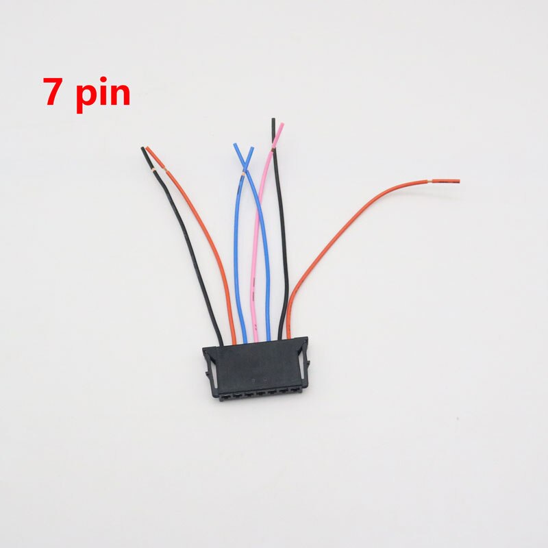 For Mercedes-Benz W204 C180 C200 C63 7 Pin Rear Tail Light Plug Socket Tail lamp Cable Connector Wiring Harness