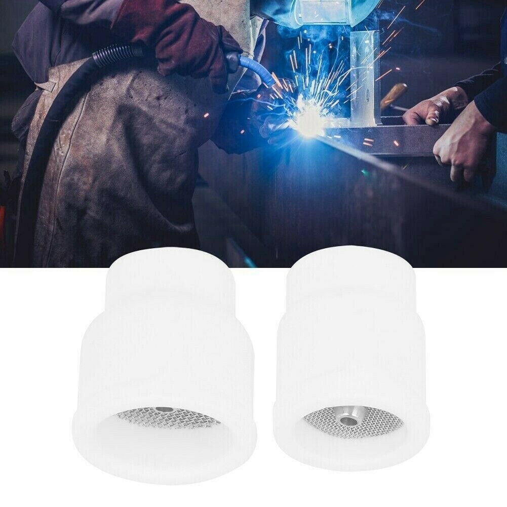 2Pcs WP-17 WP-18 WP-26 WP-9 WP-20 Argon Arc Welding Cup Ceramic For Argon Arc Tool 10#12# TIG Soldering Machine Accessories