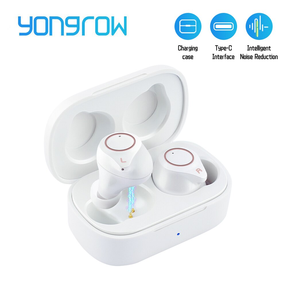 Yongrow Oplaadbare Gehoorapparaat Voor Ouderen Volwassen Senioren Onzichtbare Digital Sound Versterker Apparaten Geluidsarme Brede Frequentie