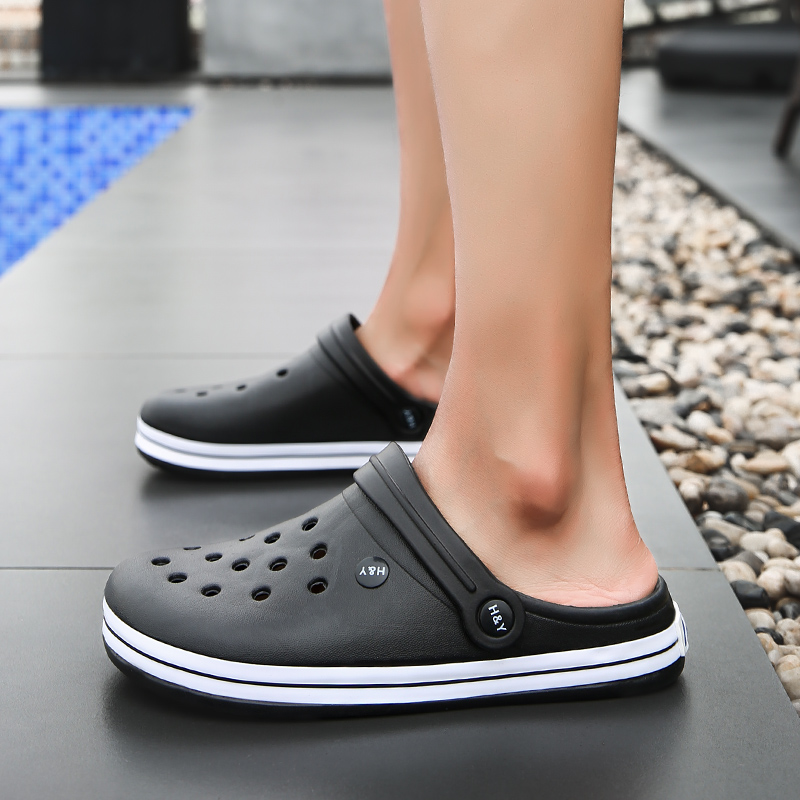 Sabot Original confortable femmes hommes classique sandales d'été en plein air chaussures de plage Fit Flop sans lacet jardin eau Ombre pantoufles