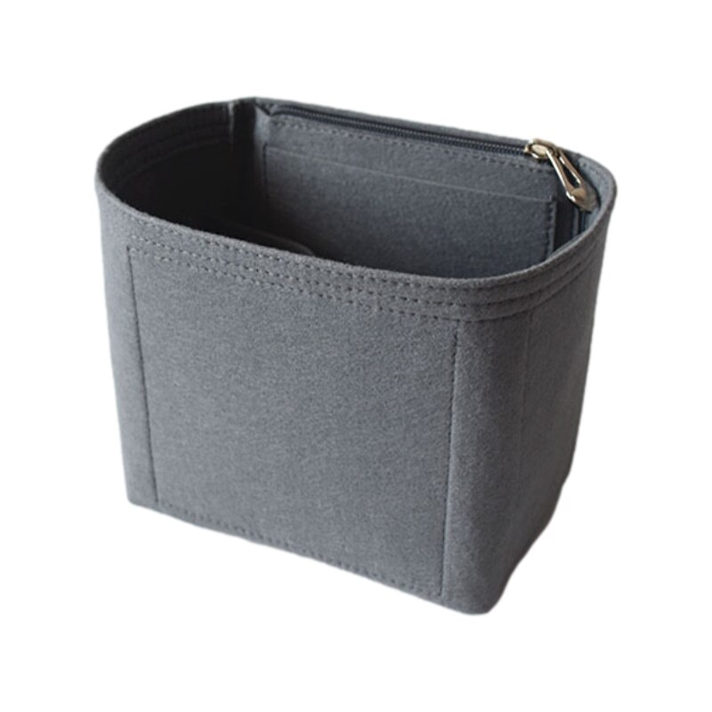 Fits For Sangle Bucket Girl Toiletry Storage Bags Felt Makeup Bag Organizer Insert Bag Organizer Insert Travel Cosmetic Bag