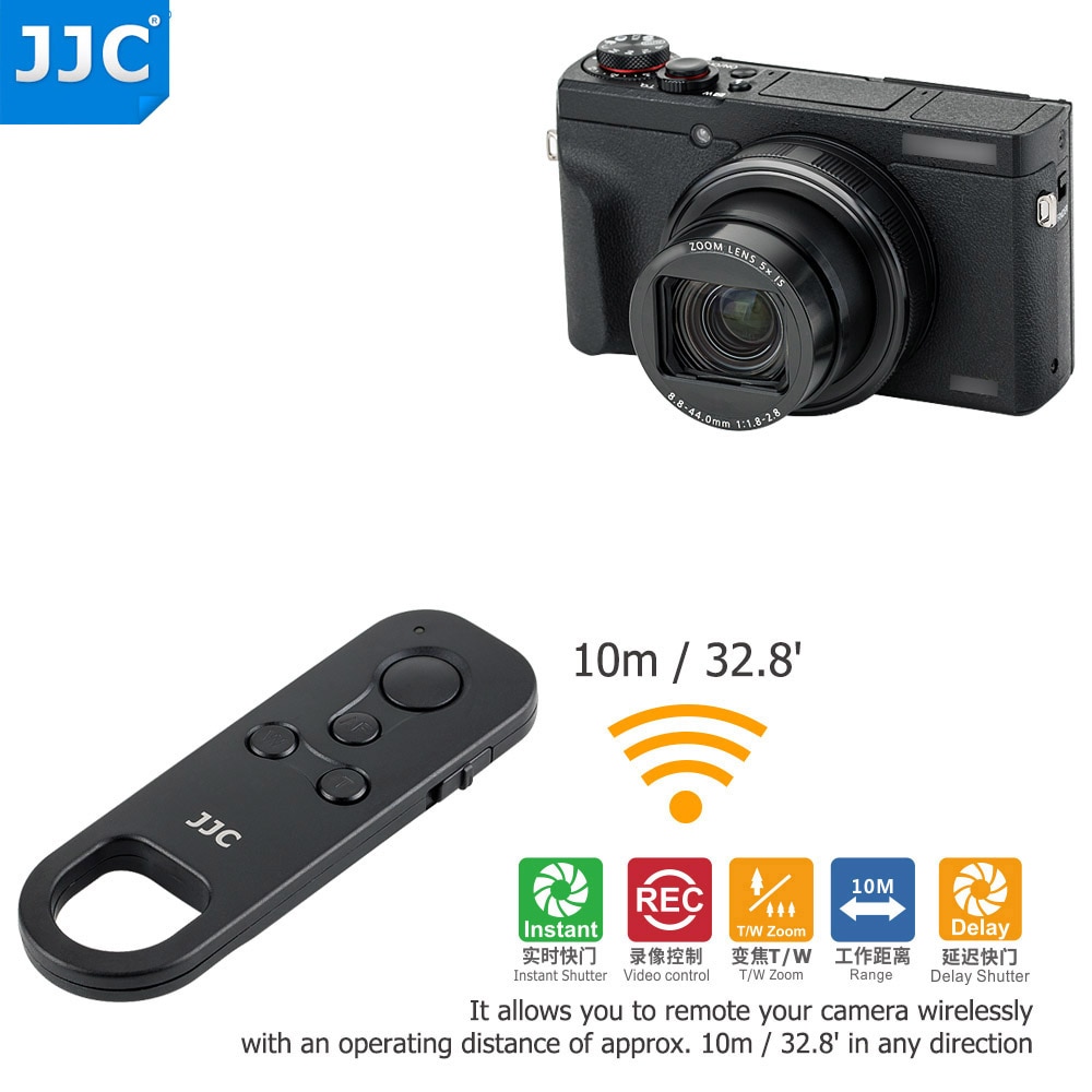 JJC-mando a distancia inalámbrico BR-E1, para Canon EOS R3 M50 Mark II 6D Mark II R5 R6 R RP R3 90D 77D 850D 200D II M200 M50
