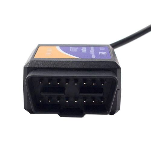 ELM327 OBD2 Wired USB Input Car Auto Fault Detection Device V1.5