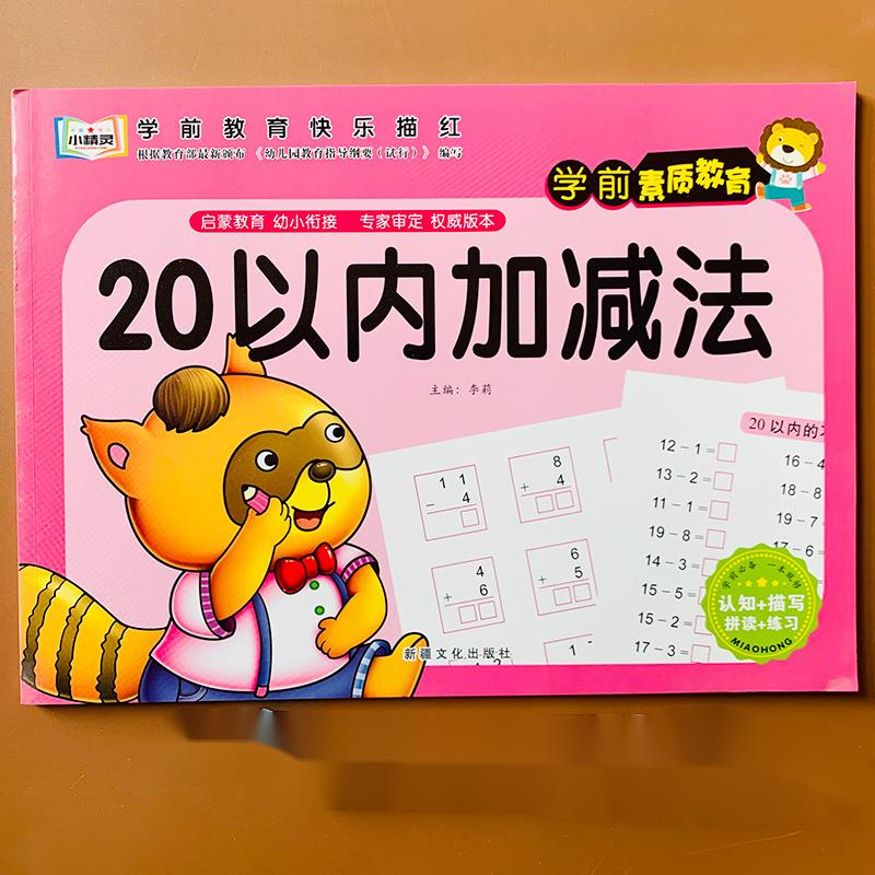 Puzzle Addition Subtraction Horizontal Vertical Oral Arithmetic Problem Card Exercise Book Children Number Books Art 2022: Default Title