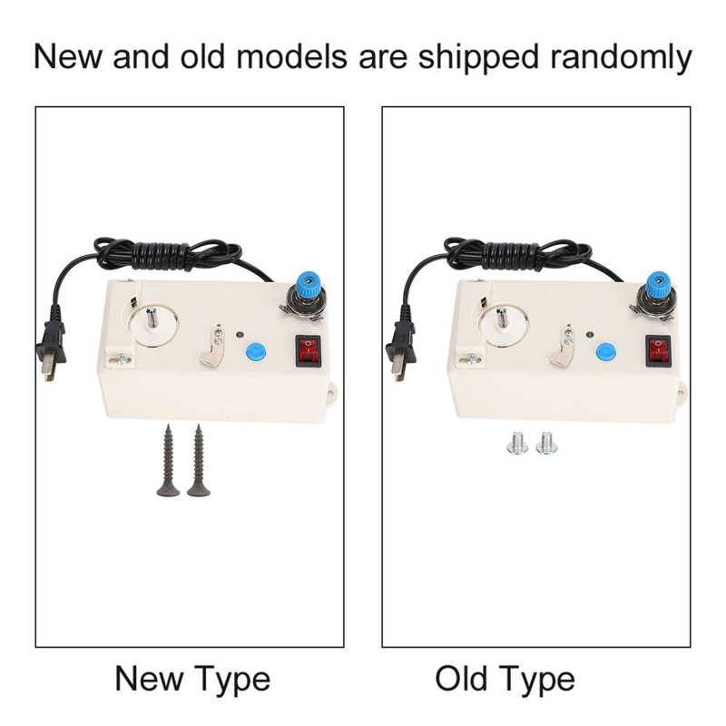 Portable Automatic Smart Sewing Electronic Thread Winder Bobbin Thread Winding Machine US PLUG 110‑240V Sewing Machine