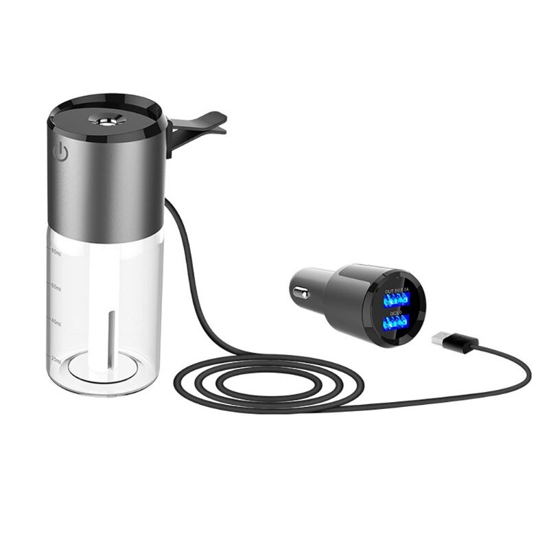 Bærbar usb mini bil duft hjem kopp form luftfukter luft diffusor: misligholde tittel