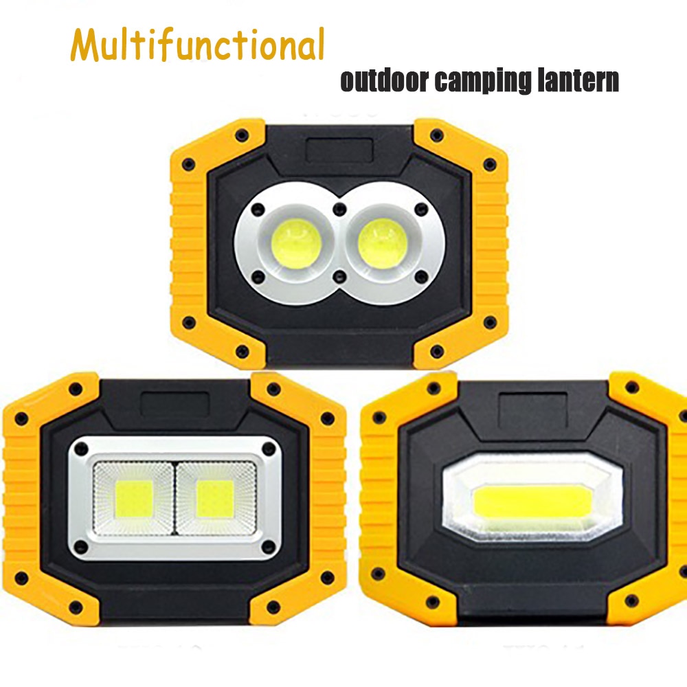Linterna de acampada, luz LED recargable, Faro, luces para exteriores, equipo de foco para turismo, portátil, resistente al agua