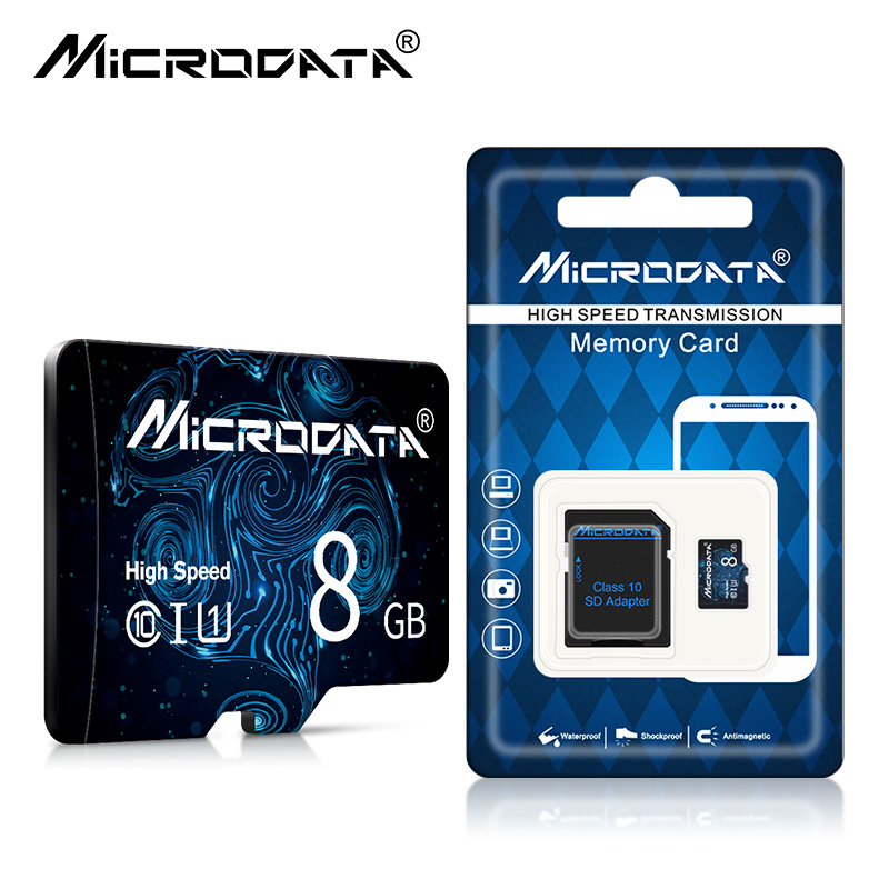High Speed Flash Memory Card 4GB 8GB 16GB Mirco TF SD Card 256GB 128GB 64GB 32GB Class 10 U3 Cartao De Memoria for Smartphone PC: 8 GB