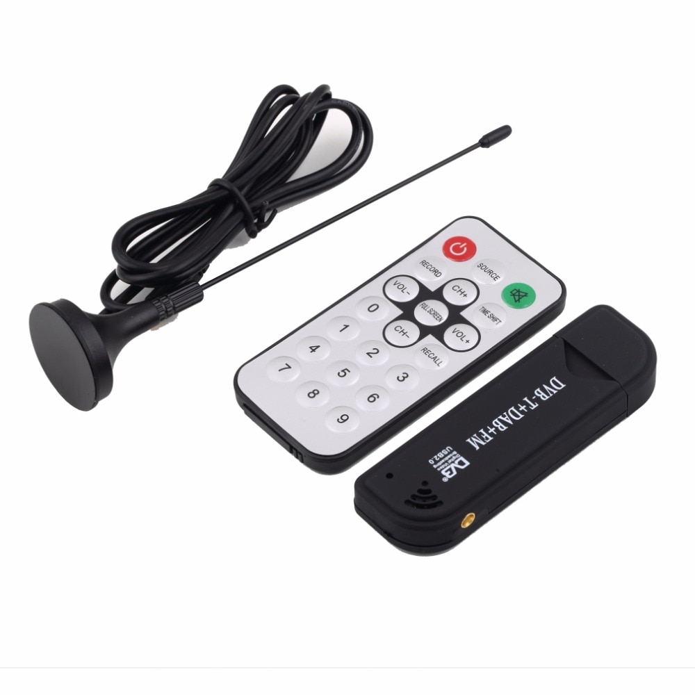 Super Digitale RTL2832U + R820T TV Tuner Ontvanger met antenne voor PC voor Laptop Ondersteuning SDR