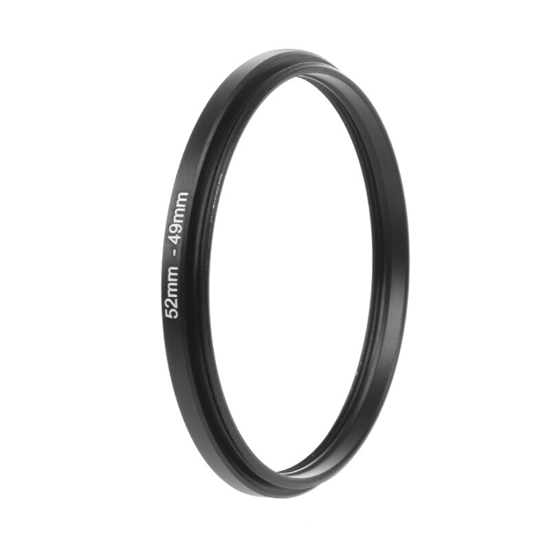 52mm a 49mm metal step down anéis lente adaptador filtro câmera ferramenta acessório novo 72xb
