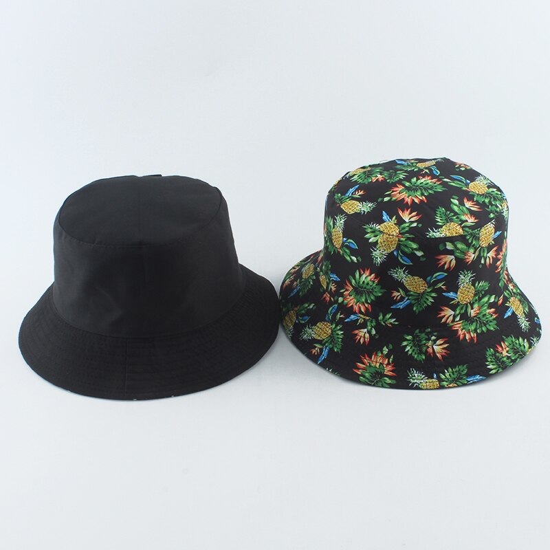 2022 Fruit Bucket Hats Cool Outdoor Cotton Summer Fisherman Hat Fishing Caps