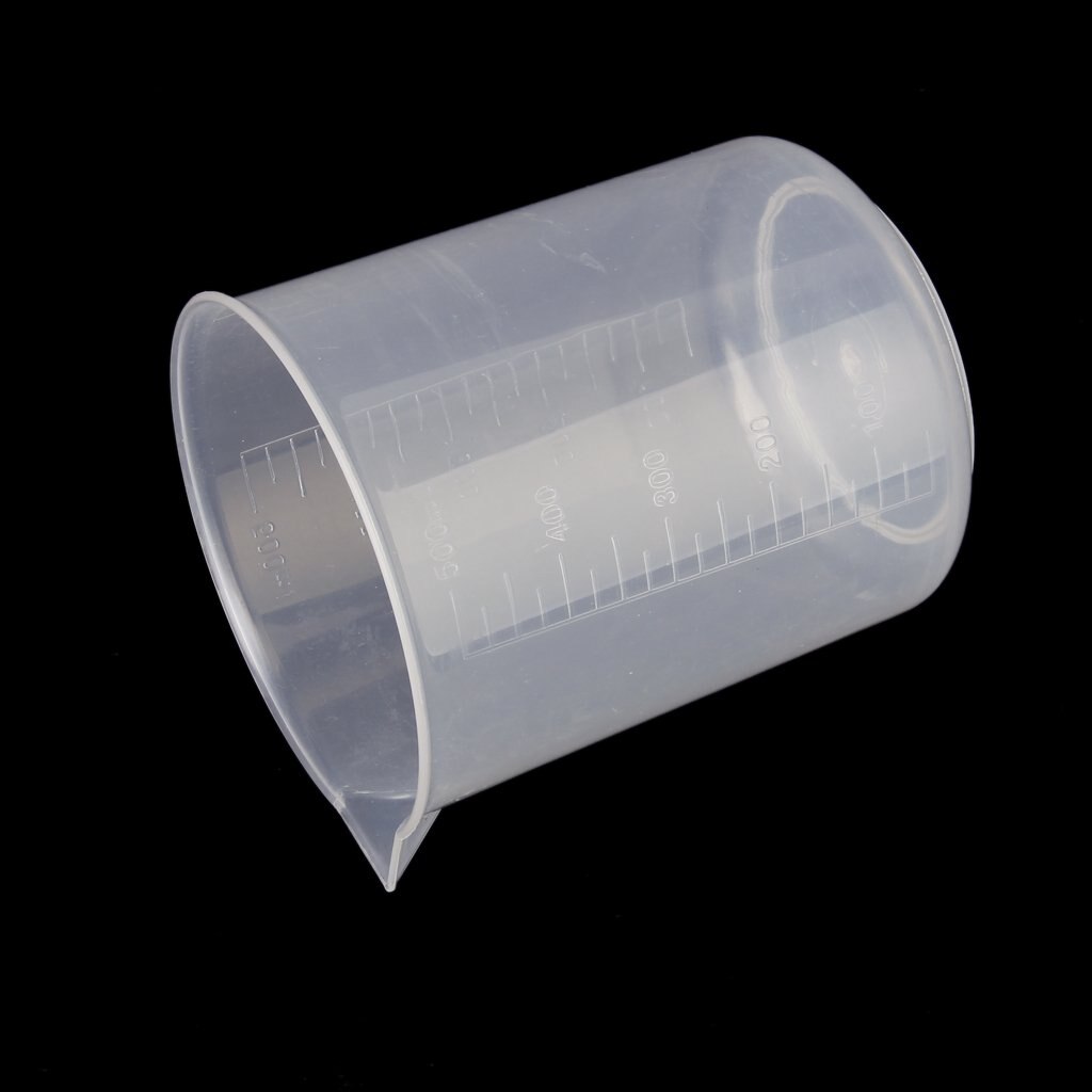 500ml Graduated Beaker Transparent Plastic