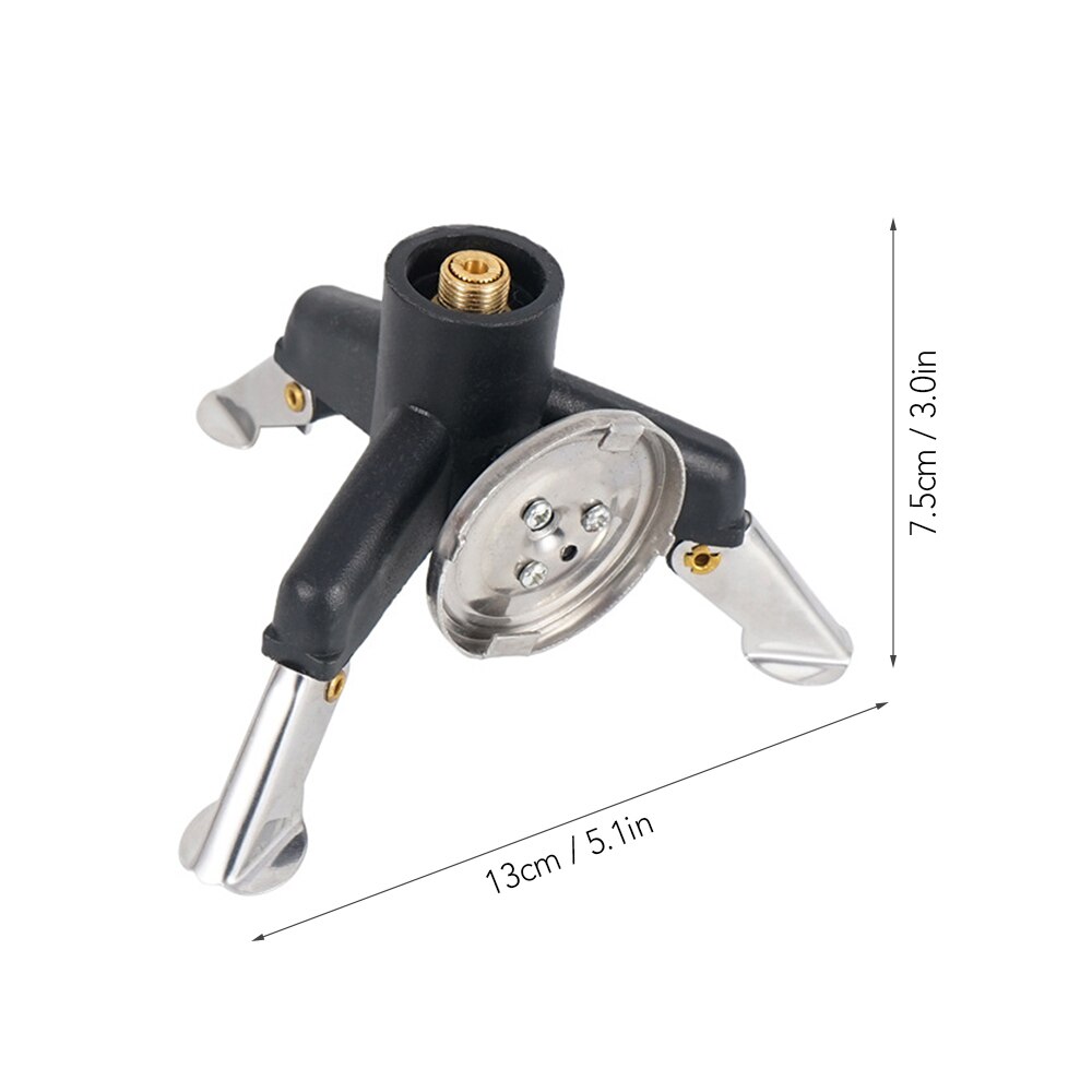 Lixada 3500W Outdoor Camping Picnic Gas Stove 캠핑용품 Hiking Picnic Ultralight Cooking Gas Burner Camping Accessories: Adapter