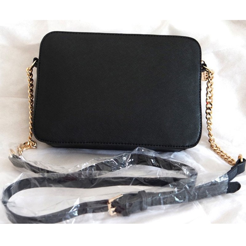 women messenger bags small flap shoulder bag female chains handbag purse pu leather crossbody bag for ladies: black