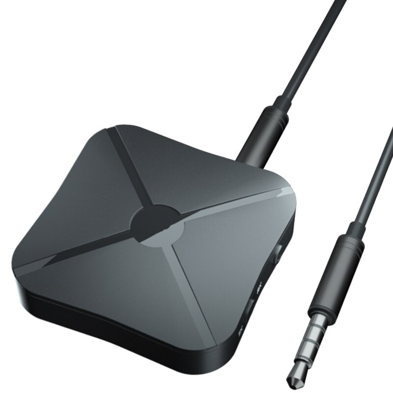 Trådløs bluetooth sender mottaker 3.5mm stereo o adapter for bil tv pc hodetelefoner