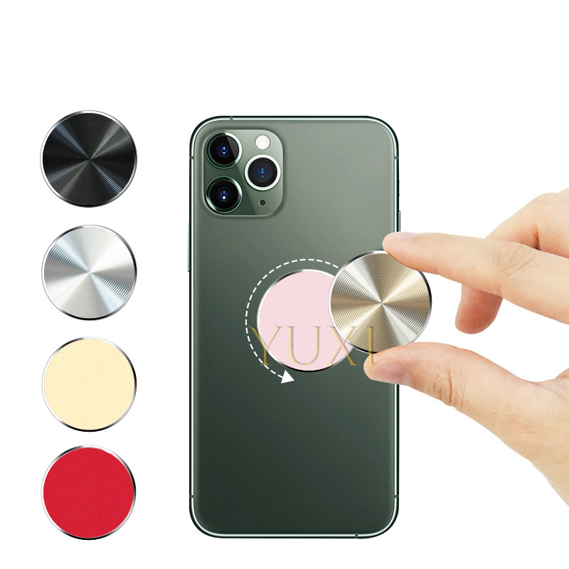 Dünne Metall Platte Disk Für Magnetische Auto Telefon Halfter Eisen Blatt Aufkleber Disk Für Magnet Tablette Schreibtisch Telefon Auto Ständer Halterung Runde