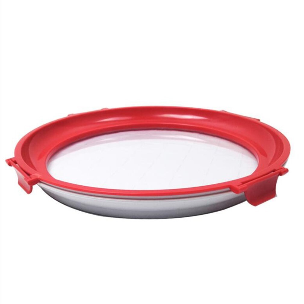 Clever Tray Food Plastic Preservation Tray Kitchen Food Fresh Keeping Storage Container Microwave Food Preservatio: Default Title