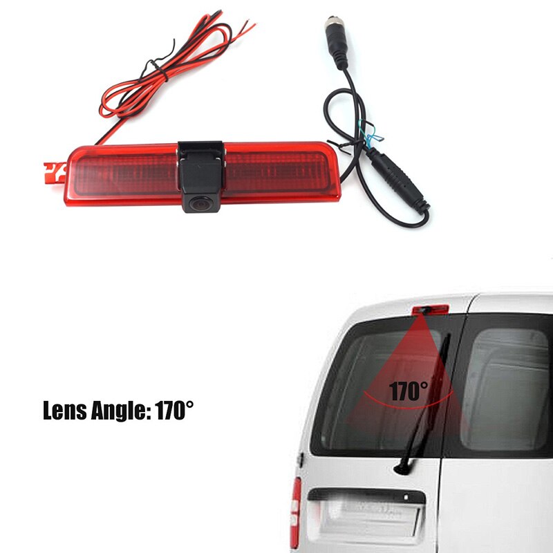 Backup Remlicht Omkeren Achteruitrijcamera Cmos Voor Caddy 2003 Waterdicht 170 Derde Remlicht Camera