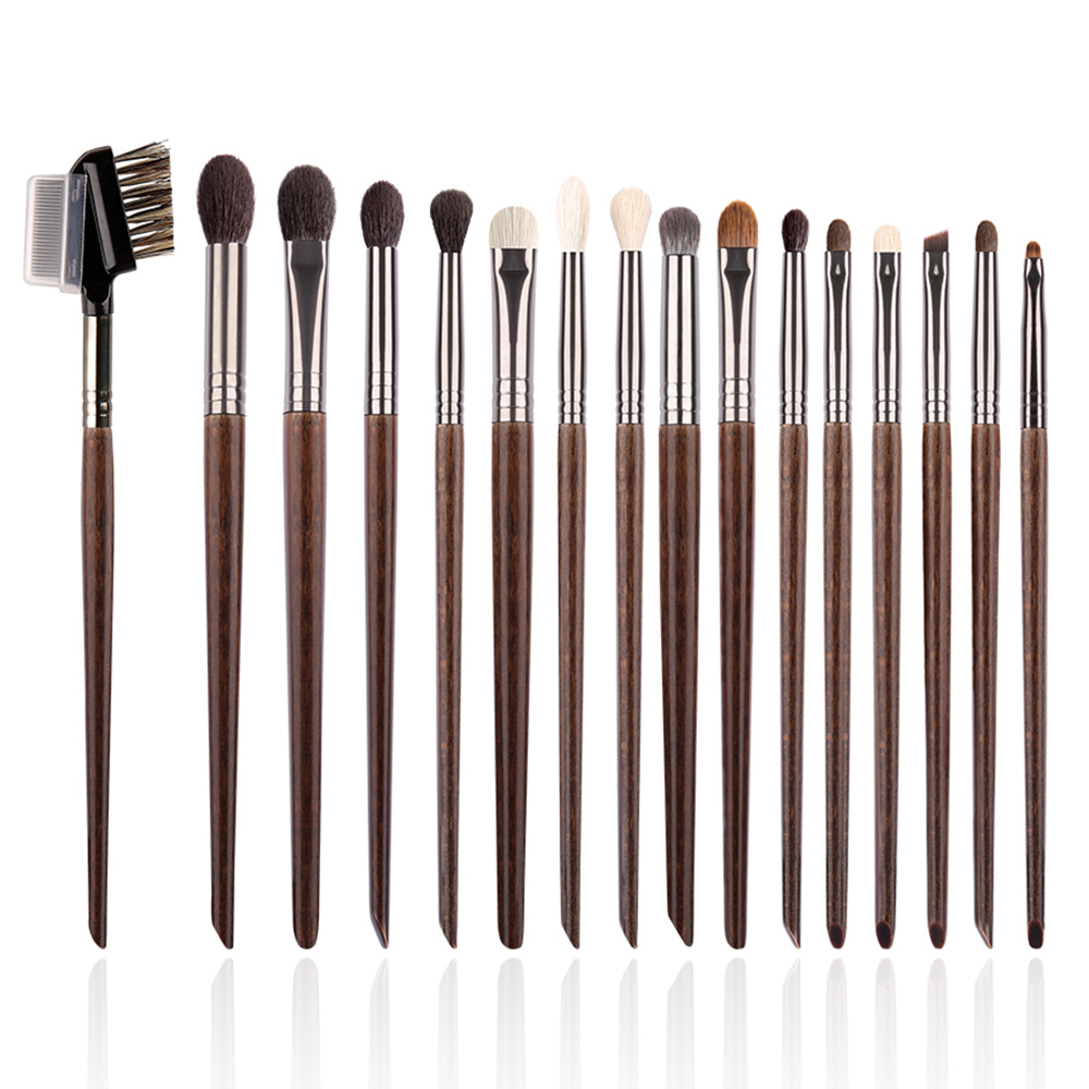 OVW Natural Goat Hair Makeup Brushes Set Kit brocha maquillaje pedzle do makijazu blending smudging brush shader