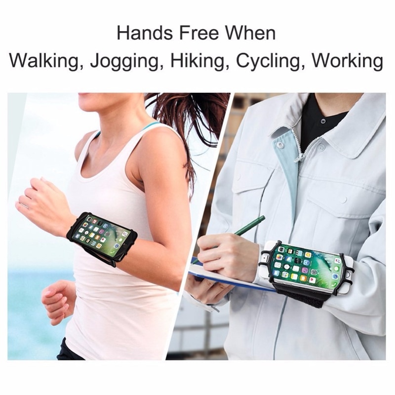 Funda de brazalete deportivo para Iphone X Xs Xr 8 8 Plus 7 7 Plus soporte para teléfono de pulsera bolsa de brazo deportivo para teléfono móvil de 4-6 pulgadas