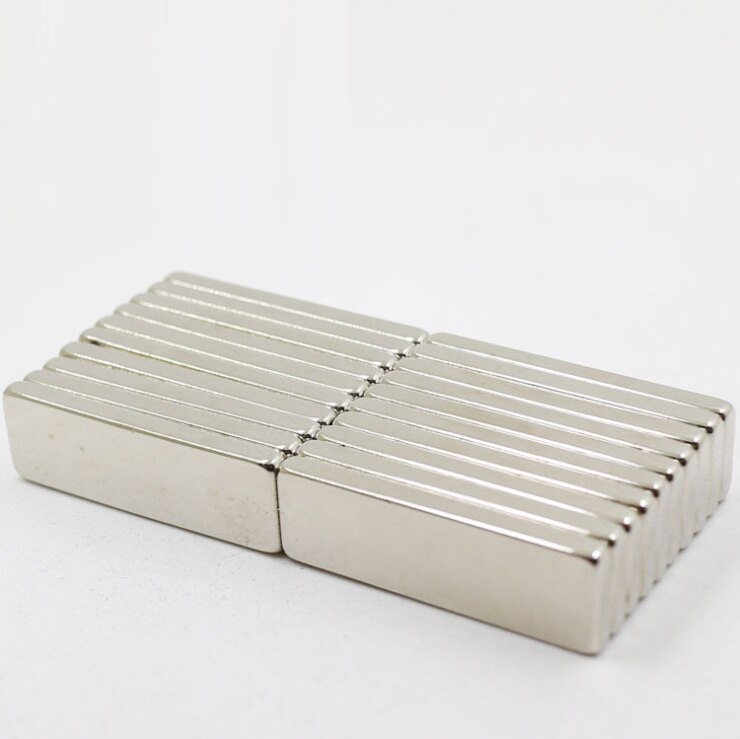 10 stuks super adsorptiekracht 5 stuks  n35 30 x 10 x 3mm rechthoekige blokken zeldzame aarde neodymium magneetblokken