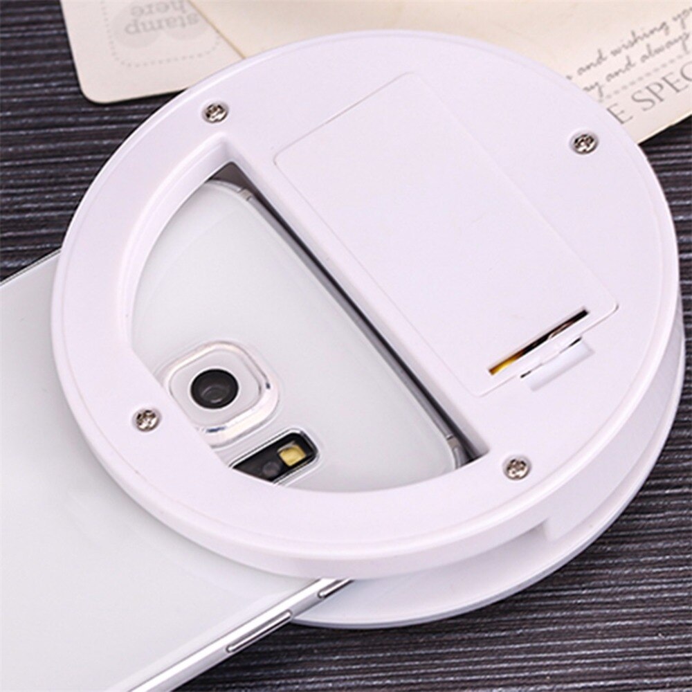 Anneau lumineux universel LED à 36 LED pour téléphone Portable, lampe, éclairage annulaire pour Selfie, iPhone 8, 7, 6 Plus, Samsung