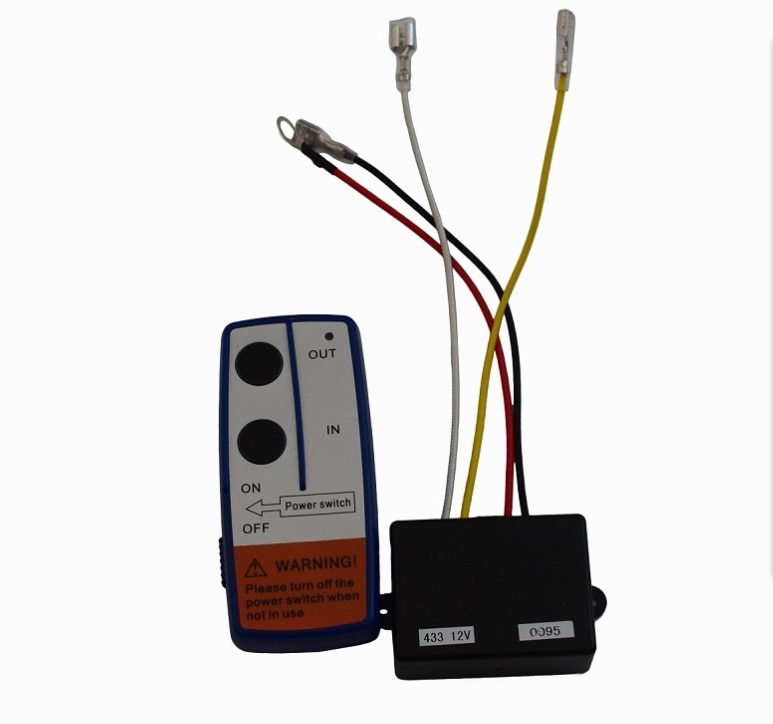 12V Electric Winch Wireless Remote Control & Receiver Kit For Car Truck ATV