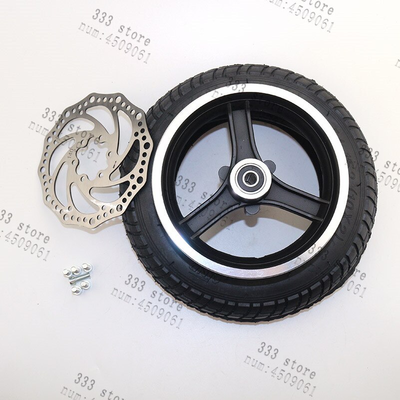 10x2 with Disc brake Inner and outer tube tire special scooter 10 inch tire hub fit electric special scooter 10 inch wheels