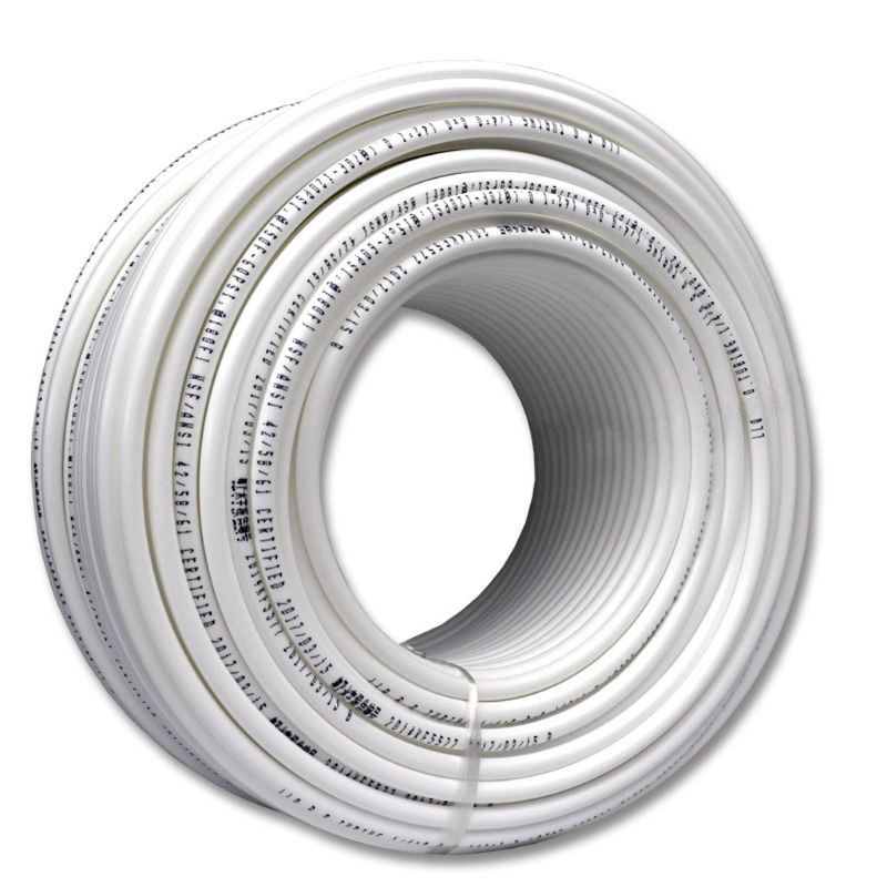 20m 1/4 "mangueira flexível branca do tubo da tubulação do pe para o sistema de filtro de água do ro revers do aquário